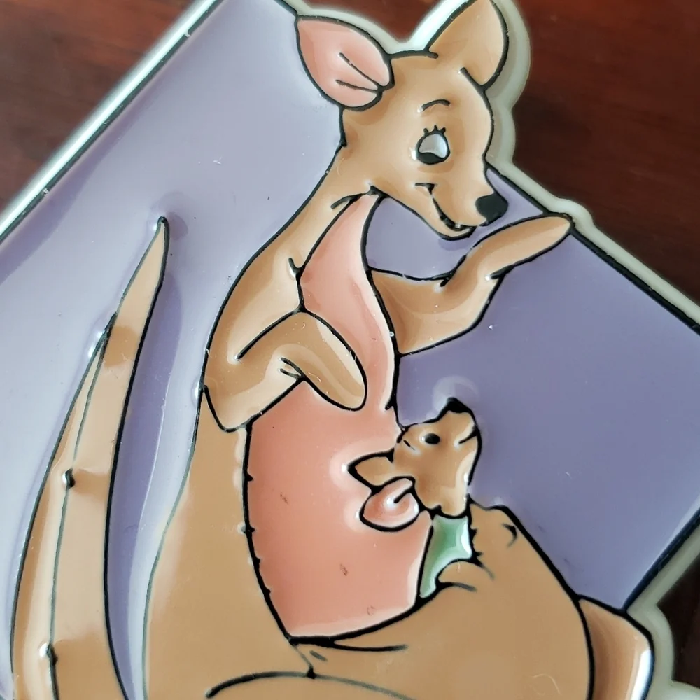 Vintage Disney Kanga and Roo Brooch Pin